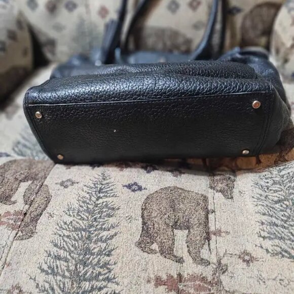 Kate Spade Black Pebbled Leather Southport Avenue Oden Tote - Picture 5 of 5